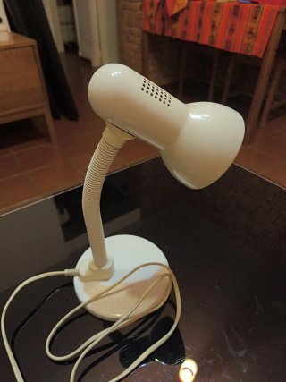 Flexo de mesa blanco
