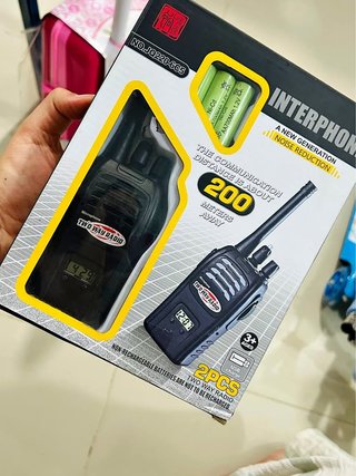 2 Walkie Talkies JQ220-605 Ni-Cd