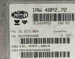 Centralita motor uce citroen 9645989480 c3 2100983