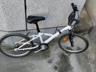 Bicicleta infantil 20 blanca
