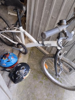 Bicicleta infantil 20 blanca