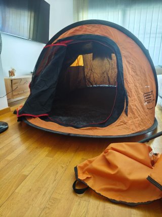 Tienda de campaña quechua 2 segundos