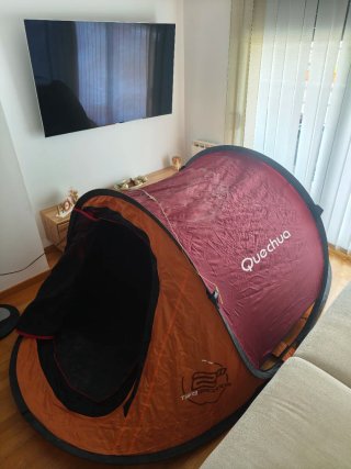 Tienda de campaña quechua 2 segundos