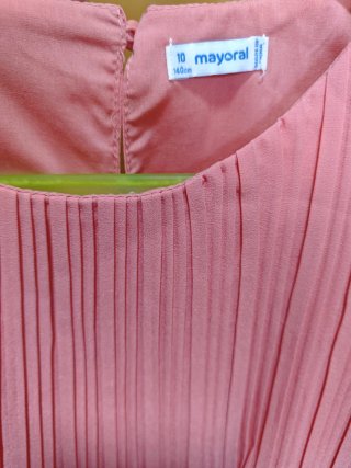 Vestido Coral Talla 10