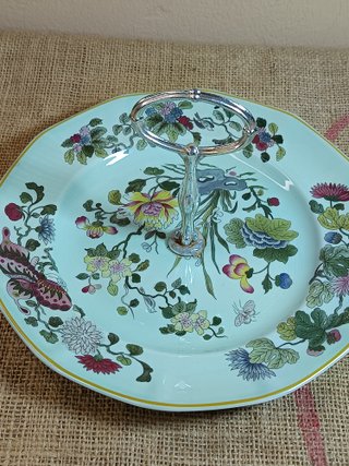 Adams Calyx Ware Ming Jade Fuente Vintage