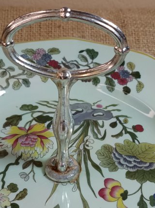 Adams Calyx Ware Ming Jade Fuente Vintage