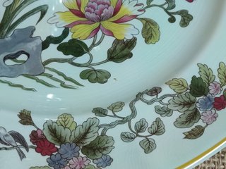 Adams Calyx Ware Ming Jade Fuente Vintage