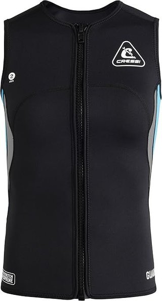 CRESSI Guardian Zipper Vest Women Negro-Azul M
