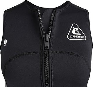 CRESSI Guardian Zipper Vest Women Negro-Azul M