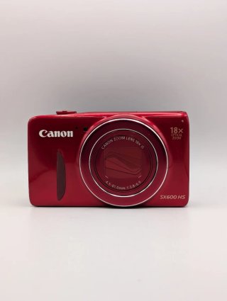 Canon PowerShot SX600 HS Roja con Caja