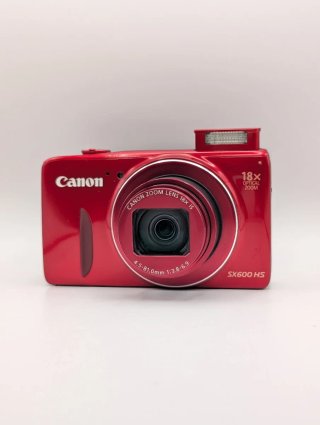 Canon PowerShot SX600 HS Roja con Caja