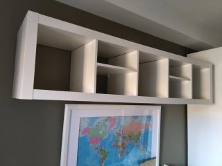 Estantería blanca