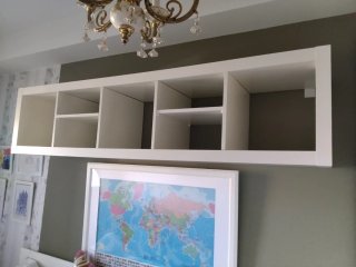 Estantería blanca