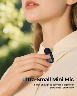 HITOZON S10 Microfono solapa USB-C Lightning 30h