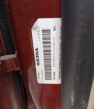 489459 puerta trasera izquierda volvo s40 berlina