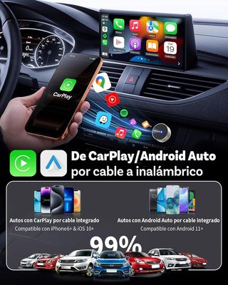 Ottocast Mini Tube 2026 CarPlay/Android Auto