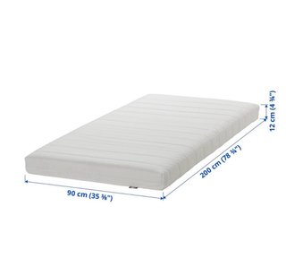 Colchón Ikea / Cama 90x200cm / Como nuevo