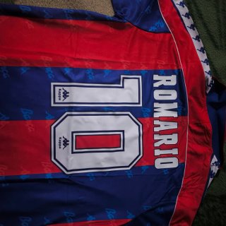 Camiseta FC Barcelona Kappa Retro Romario 2XL