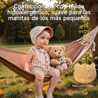 eJog Pup Peluche oso buho musical interactivo