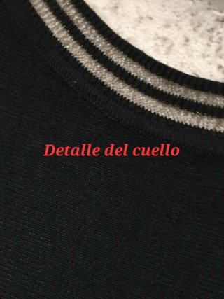 Suéter largo o vestido corto premama.
