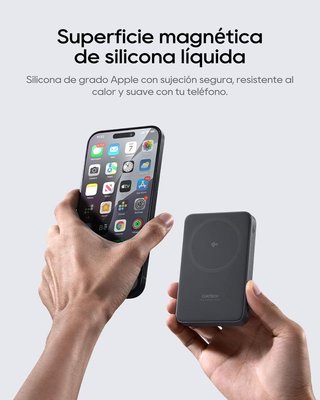 CUKTECH PowerBank 10000mAh Qi2 15W PD 30W USB‑C