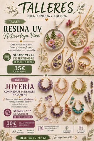 Curso de bisutería en San Vicente del Raspeig.