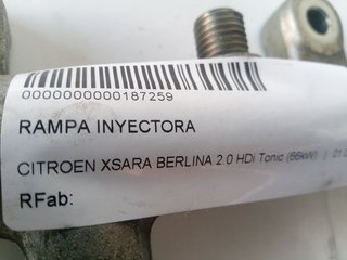 RAMPA INYECTORA CITROEN XSARA BERLINA 2.0 HDi Tonic (66kW)