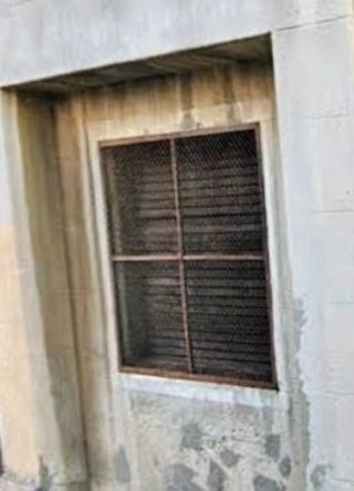 Reja de hierro antigua 160 x140 x3