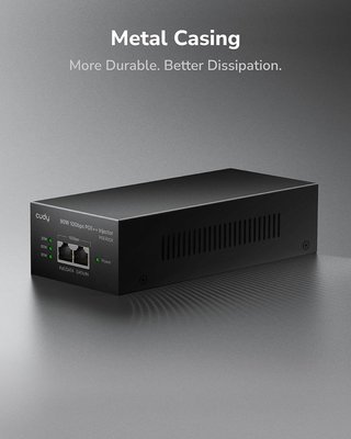 Cudy POE400X Adaptador Inyector PoE++ Ultra 90W10G