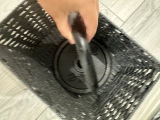 2 discos de pesa 2 kg cada una