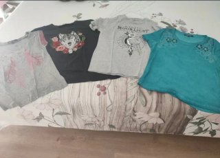 Lote de prendas: petos y camisetas