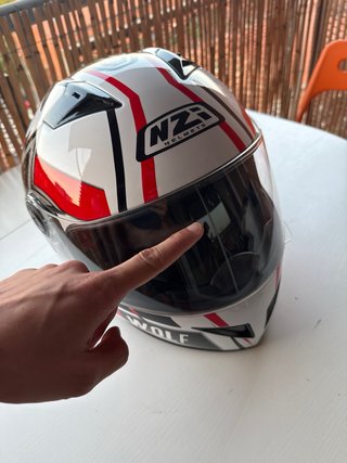 Casco Moto Talla M Wild Wolf