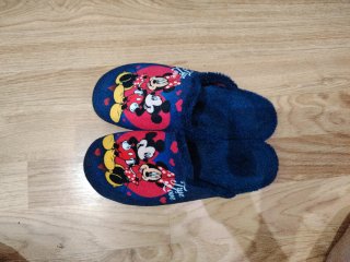 Zapatillas de estar por casa Mickey y Minnie