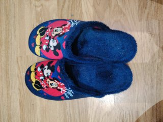 Zapatillas de estar por casa Mickey y Minnie