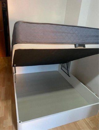 Canapé 135x190 blanco OFERTON