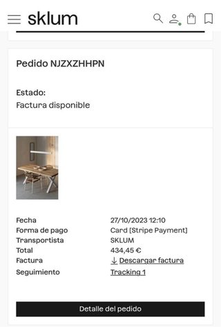 Mesa de Comedor SKLUM Madera