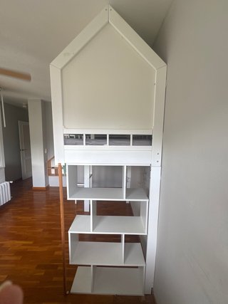 Camas Montessori tipo casa habitacion niñas