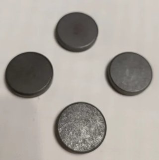 Lote 4 Imanes Circulares 25x5mm