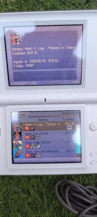 Nintendo DS lite + juegos