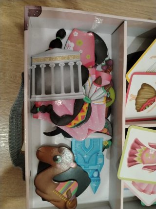 Juego infantil Mandala y puzzle de imán princesas