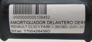 AMORTIGUADOR DELANTERO DERECHO RENAULT CLIO II FASE II (B/CB0) Billabong