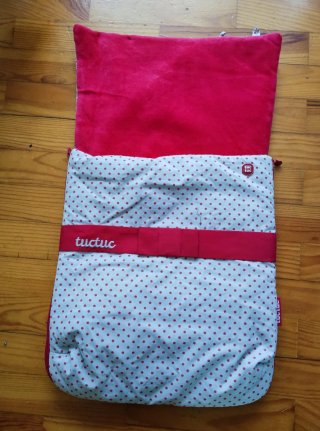 Saco para carrito bebé lunares