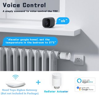 Termostato Smart ZigBee per Radiatore