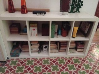Estantería modular blanca