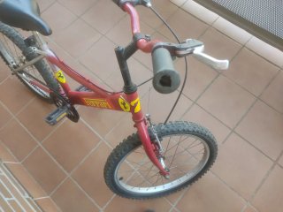Bicicleta Infantil Roja Red Bull