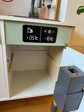 Cocina de juguete de madera