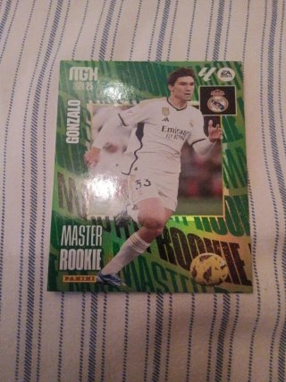 Carta Máster Rookie Gonzalo Real Madrid 24/25