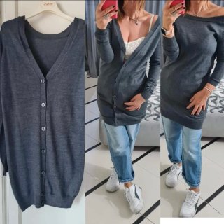 Cardigan Intimissimi Grigio Tg S