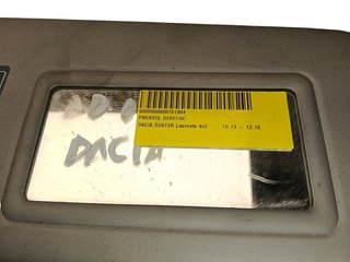 PARASOL DERECHO DACIA DUSTER I K9KR8 964001901R