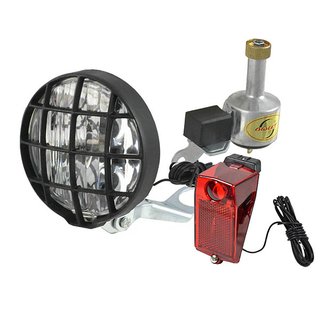 Conjunto Luces Bicicleta Dinamo 6V-3W
